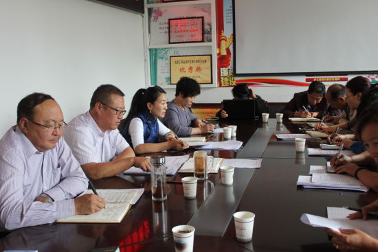 肃北县教育系统安排部署2017年秋季开学工作