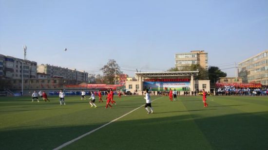 2017甘肃省青少年足球冠军杯赛在靖远县开赛